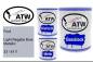 Preview: Ford, Light Regatta Blue Metallic, 33 / 6111: 1L Lackdose + 1L Klarlack + 500ml Härter - Set, von ATW Autoteile West.